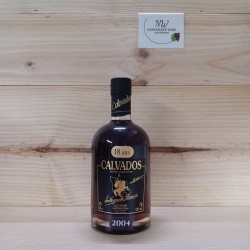 LES VERGERS DE PLAINVILLE - CALVADOS  2004 - 18 ANS - 50 CL