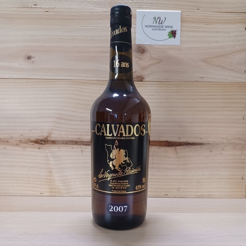 LES VERGERS DE PLAINVILLE - CALVADOS 2007 - 16 ANS - 70CL