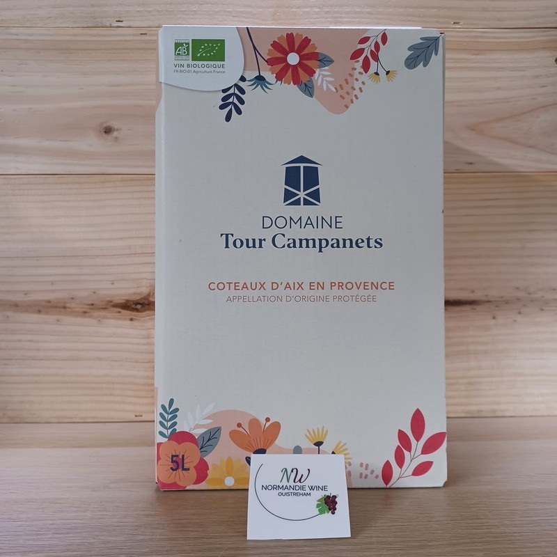 TOUR CAMPANETS - COTEAUX D'AIX EN PROVENCE 5L
